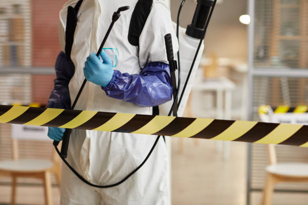 Professional Biohazard Cleanup technician working in Independence, VA